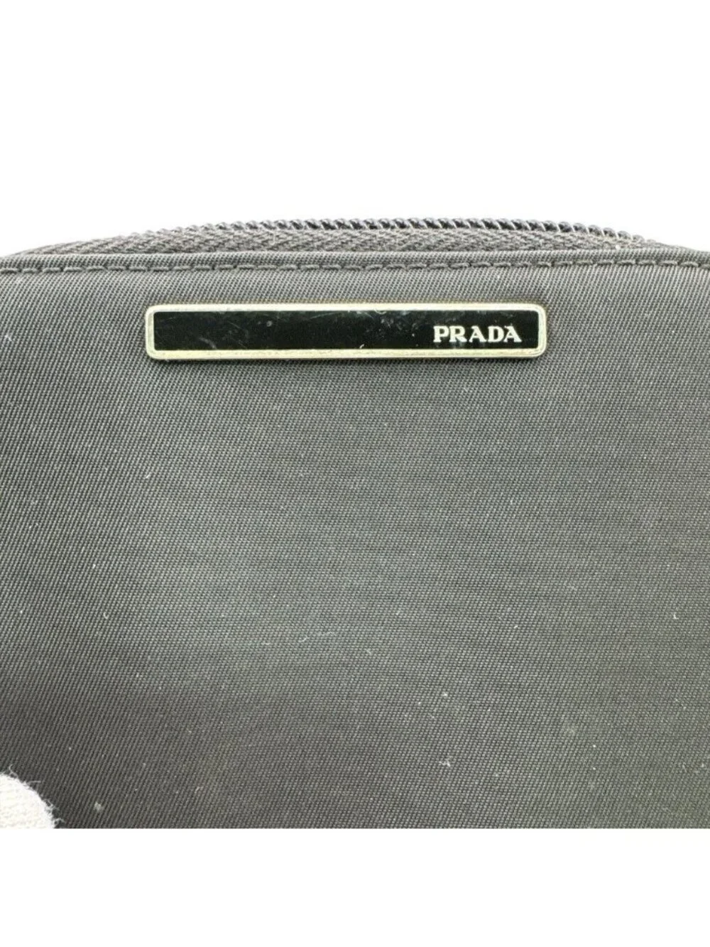 Prada Nylon Bifold Wallet Black